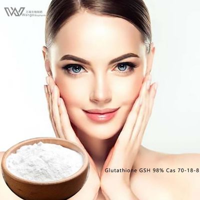 L-Glutathione Reduced Powder 98% CAS 70-18-8 | Skin Whitening & Liver Support Supplement | Cosmetic & Pharmaceutical Grade Raw Material | Bulk Supply