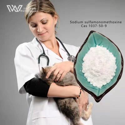 Cas 1037-50-9 Sulfamonomethoxine Sodium For Veterinary