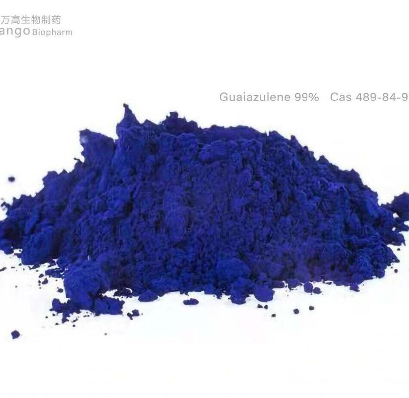 Guaiazulene 99% Anti Inflammatory Agents Supplements Powder