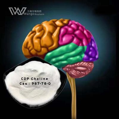 chất lượng CDP Choline Supplement for Brain Recovery After Operation Medical Raw Material Fast Delivery CAS 987-78-0 Các chất liệu thô y tế nhà máy sản xuất